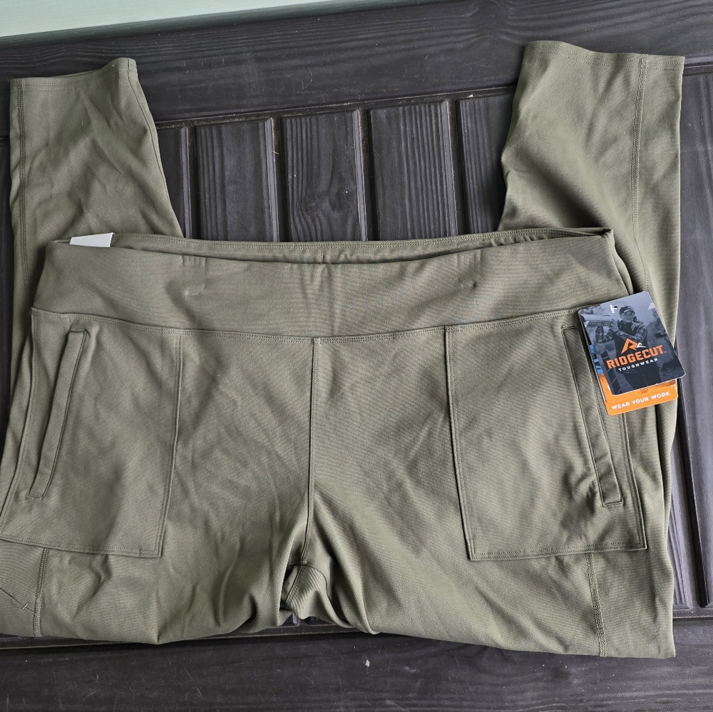 NWT Ridgecut Toughwear Womens Work Leggings Size 2x Plus